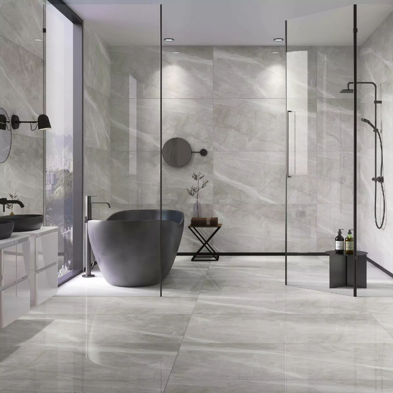 Grey Marble Tiles – Modern Elegance with Timeless Veining - Price Starting From