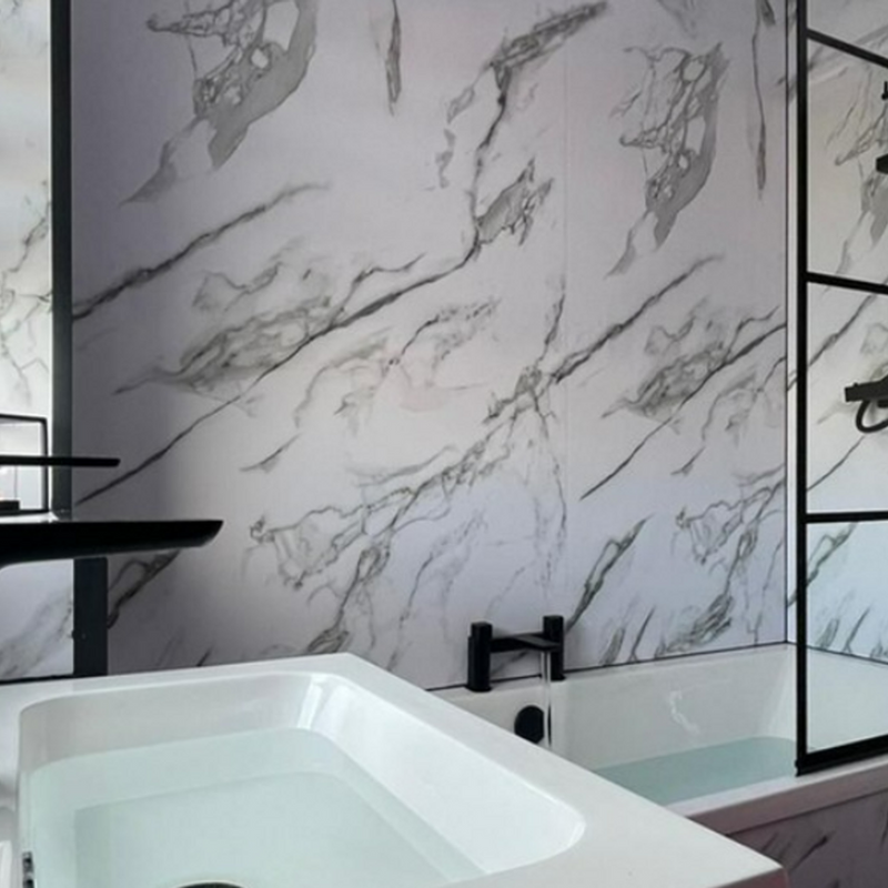 White Marble Tiles – Classic Elegance with Timeless Veining - Price Starting From