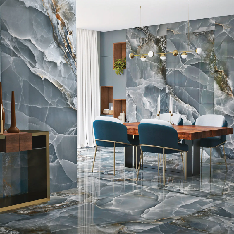 Luxury Onyx Tiles – Translucent Elegance with Radiant Glow - Price Starting From
