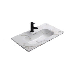 CARRARA MARBLE- Tap Hole Basin (610x465x170mm)