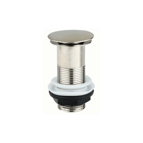 TREVISO- Basin Waste (Unslotted)- BRUSHED NICKEL