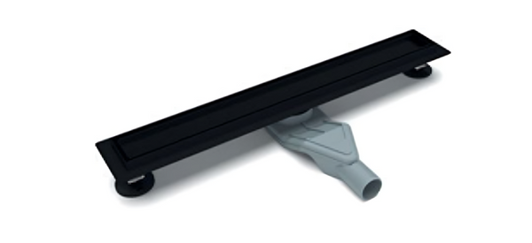 Linear Drain - Matt Black | 500 x 70mm