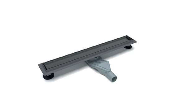Linear Drain - Gun Black | 600 x 70mm