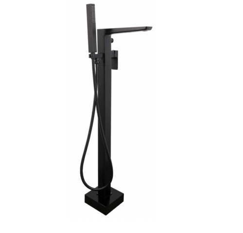 MESSINA Bath and Shower Mixer With Kit (Floor Standing)- MATT BLACK
