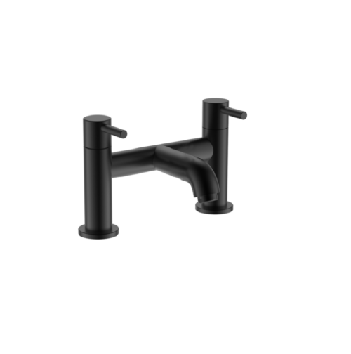 TREVISO Bath Filler (Deck Mounted)- MATT BLACK