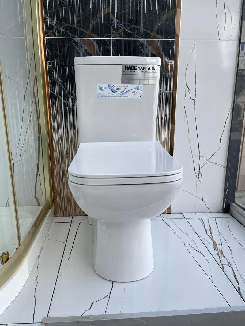 Close Coupled Toilet with Bidet Integrated Combined Bidet Toilet round